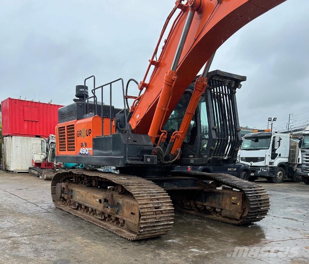 Hitachi 490 Pásová rýpadla