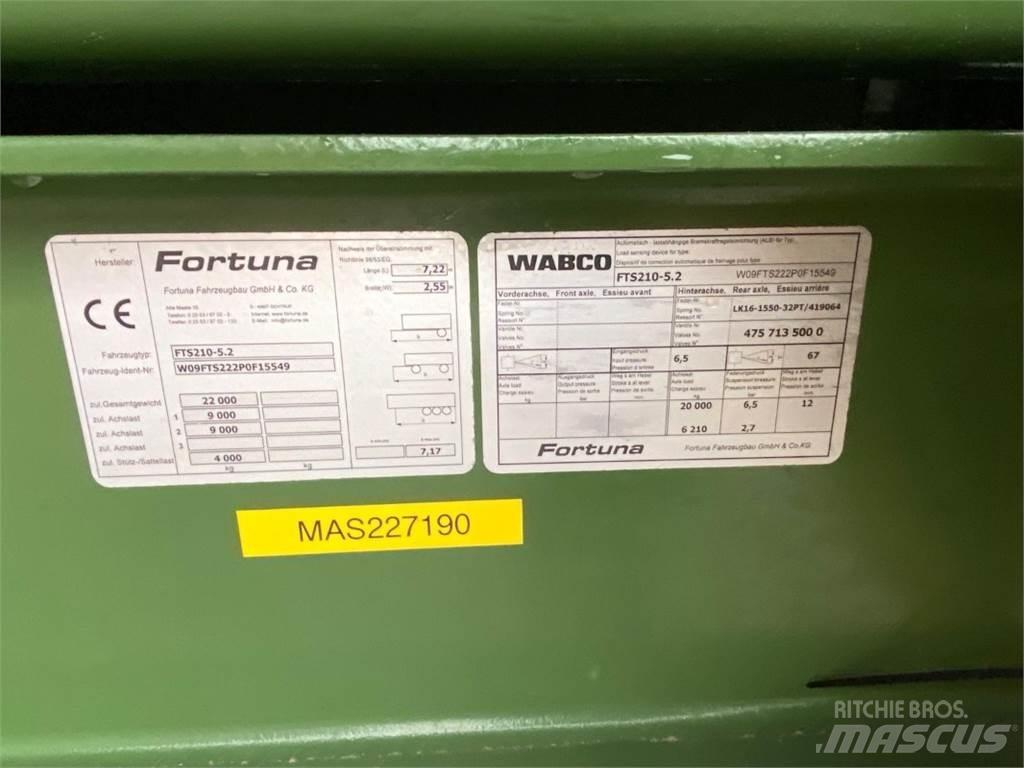 Fortuna FTS 210 Sklápěcí přívěs