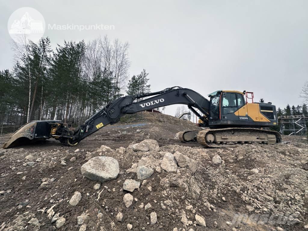 Volvo EC 300 EL Pásová rýpadla