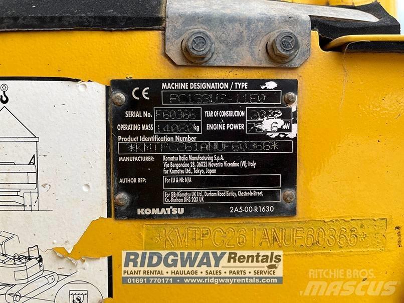 Komatsu PC 138 US-11 Pásová rýpadla