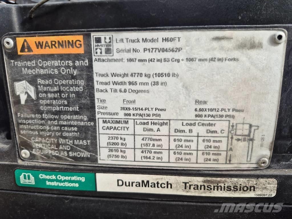 Hyster H 60 FT Další