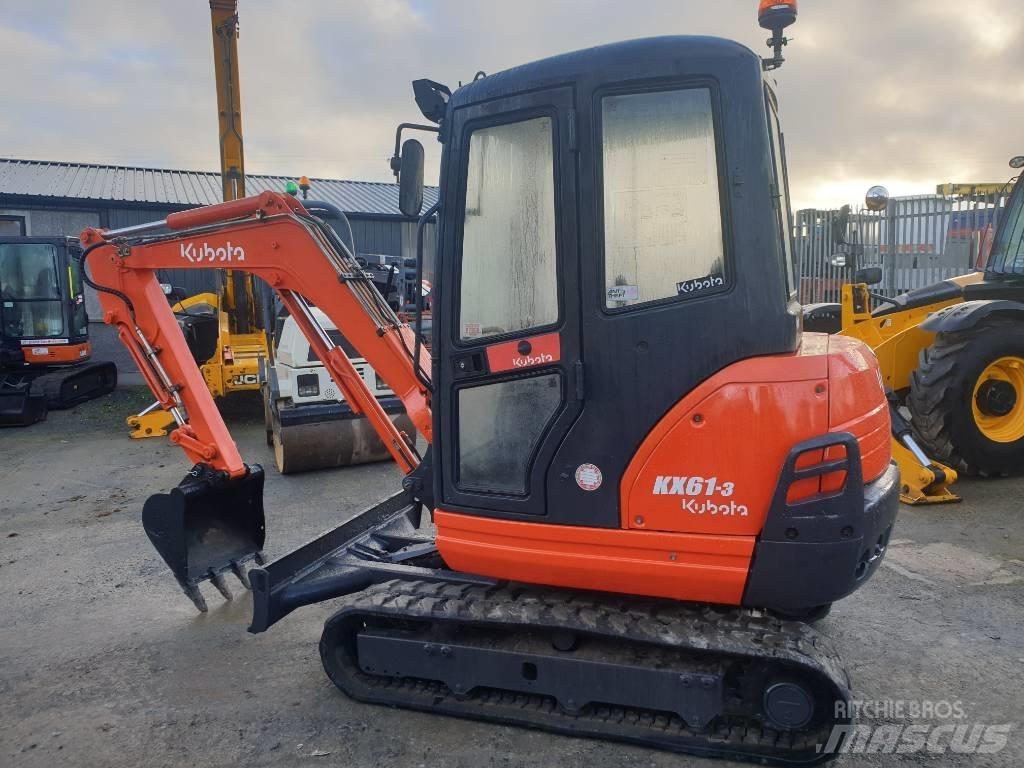 Kubota KX 61-3 Mini rýpadla < 7t