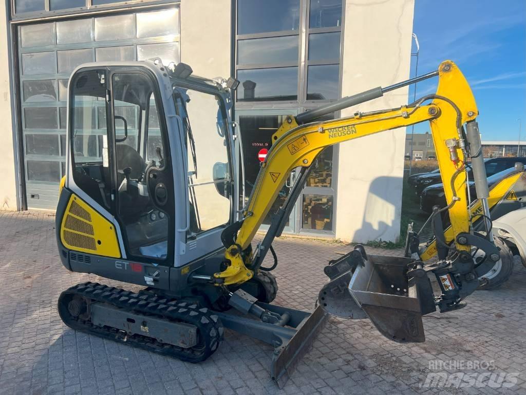 Wacker Neuson ET 18 Pásová rýpadla