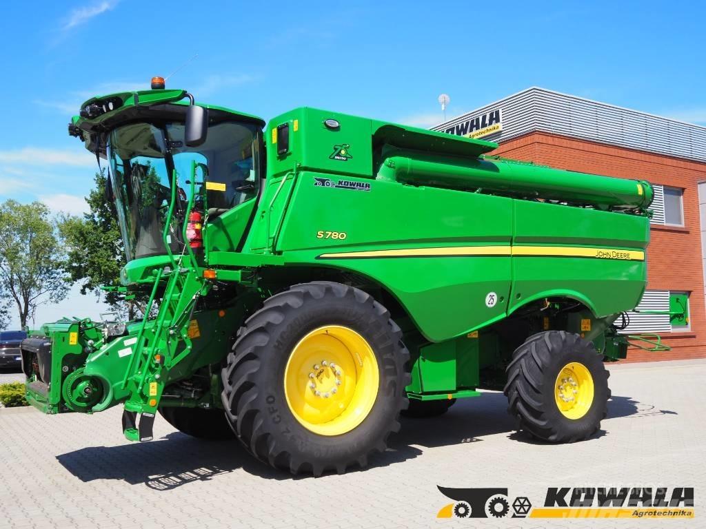 John Deere S780 + 730X Sklízecí mlátičky