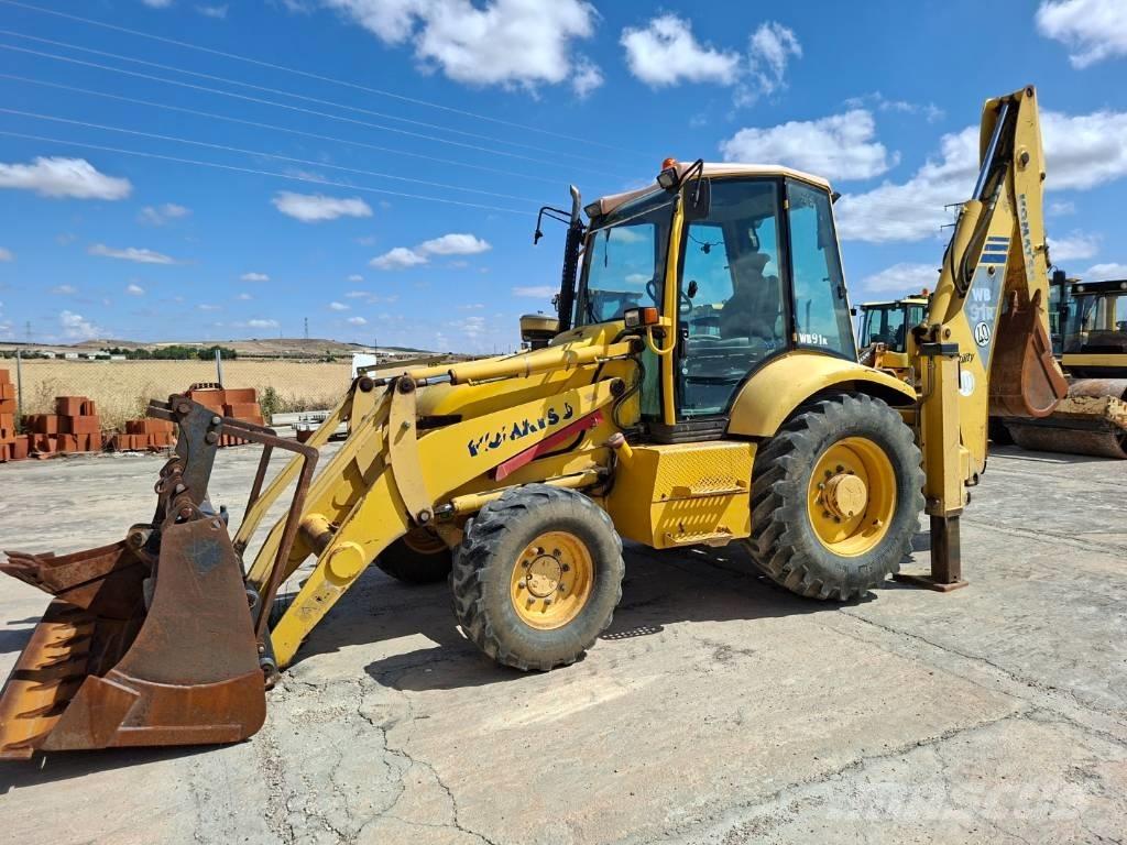Komatsu WB 91 R Rýpadlo-nakladače