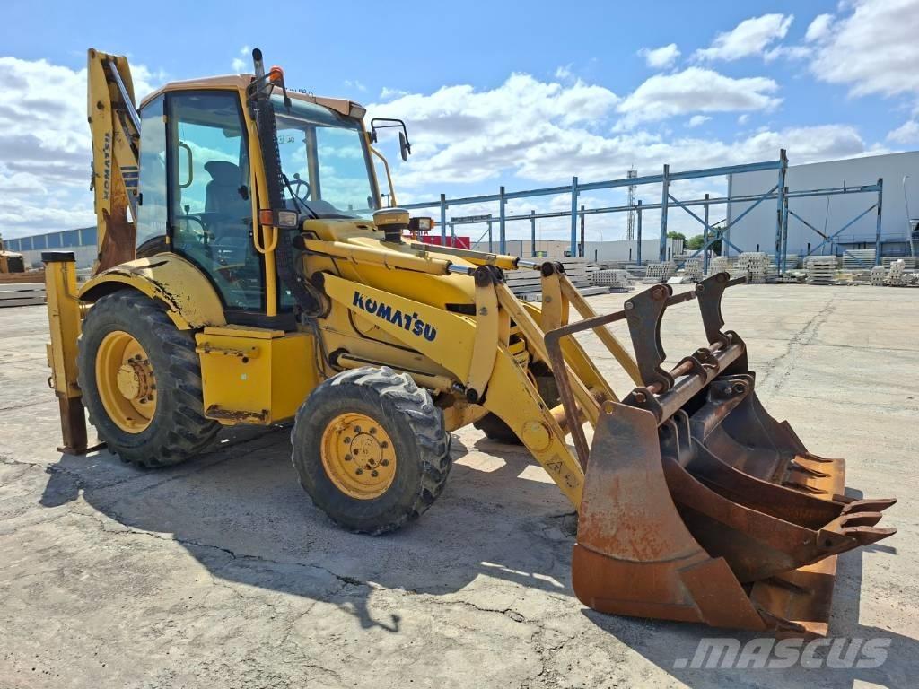Komatsu WB 91 R Rýpadlo-nakladače