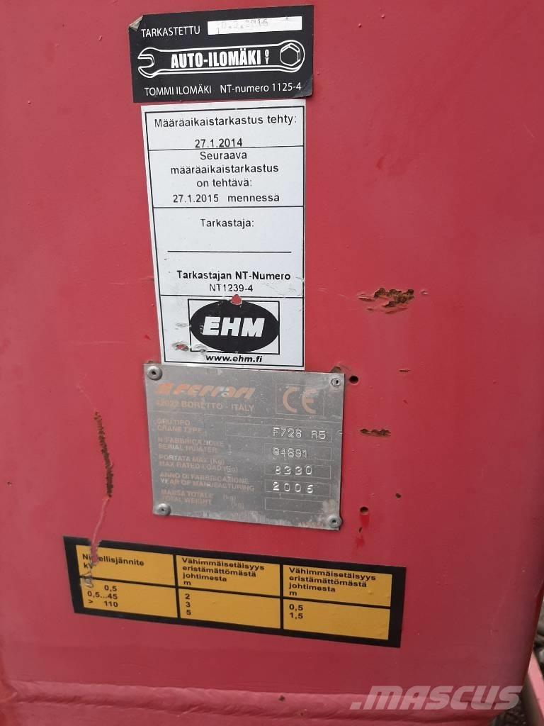 Scania R 124 Autojeřáby, hydraulické ruky