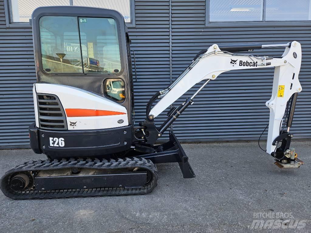 Bobcat e26 Mini rýpadla < 7t