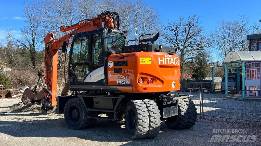 Hitachi ZX 145 W-6 Kolová rýpadla