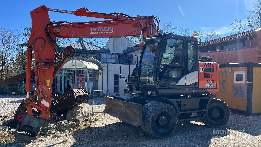 Hitachi ZX 145 W-6 Kolová rýpadla