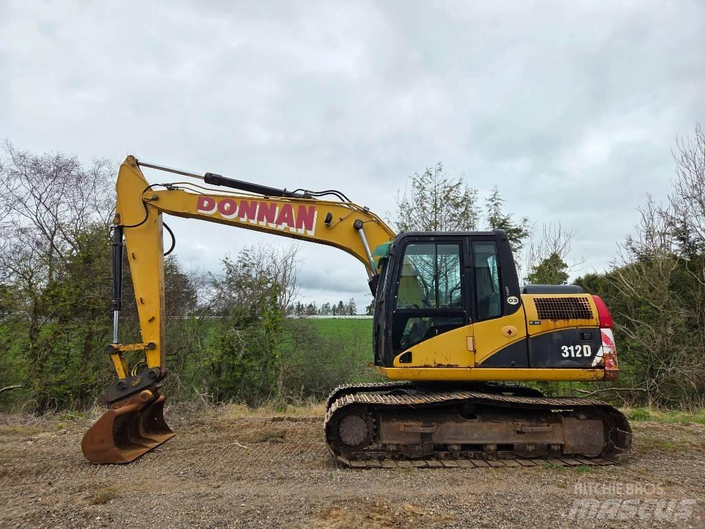 CAT 312 D L Pásová rýpadla