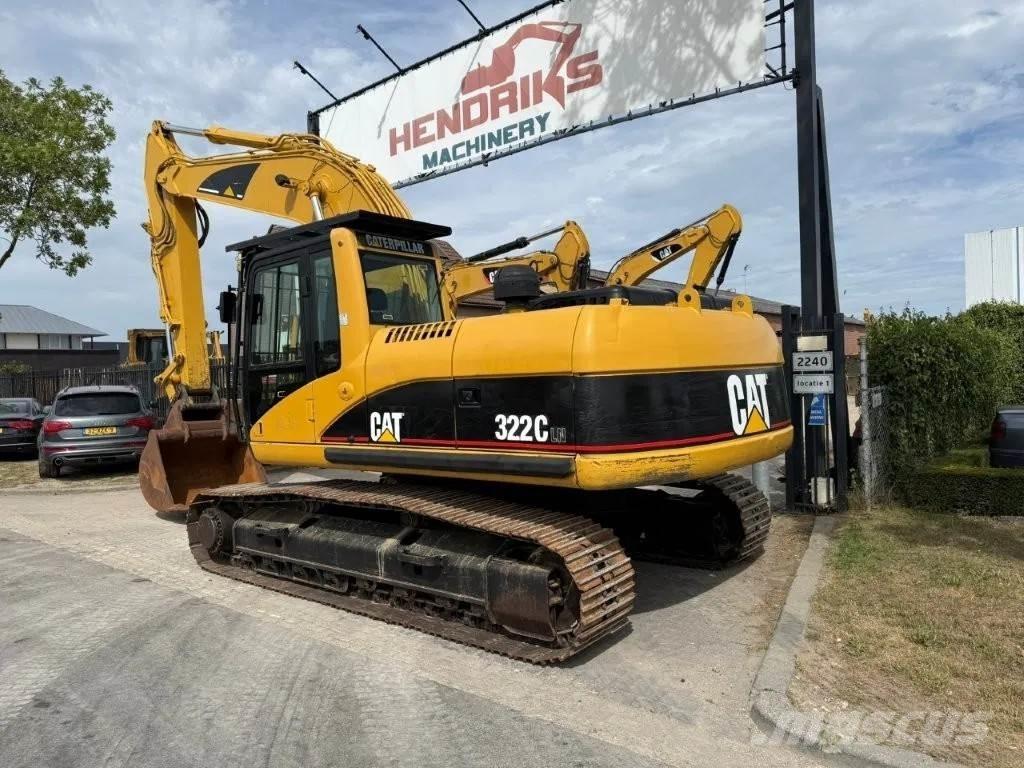 CAT 322CLN Pásová rýpadla