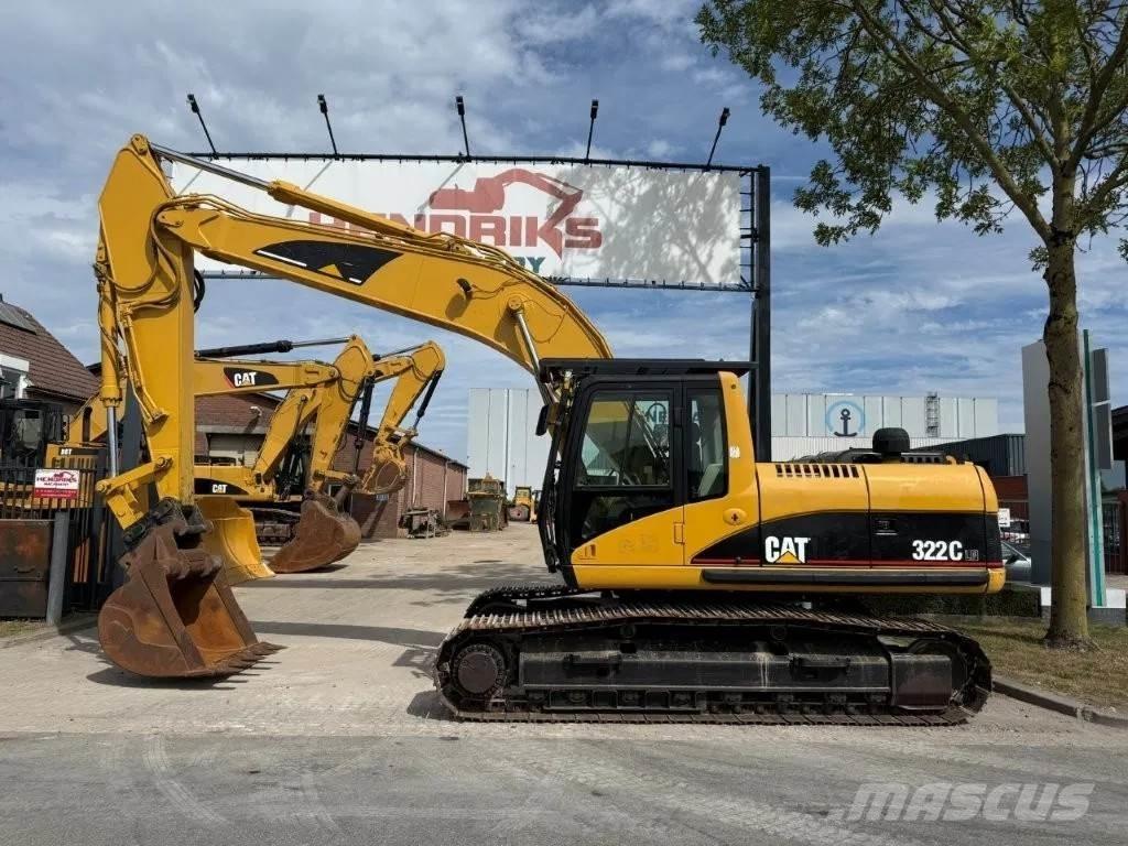 CAT 322CLN Pásová rýpadla