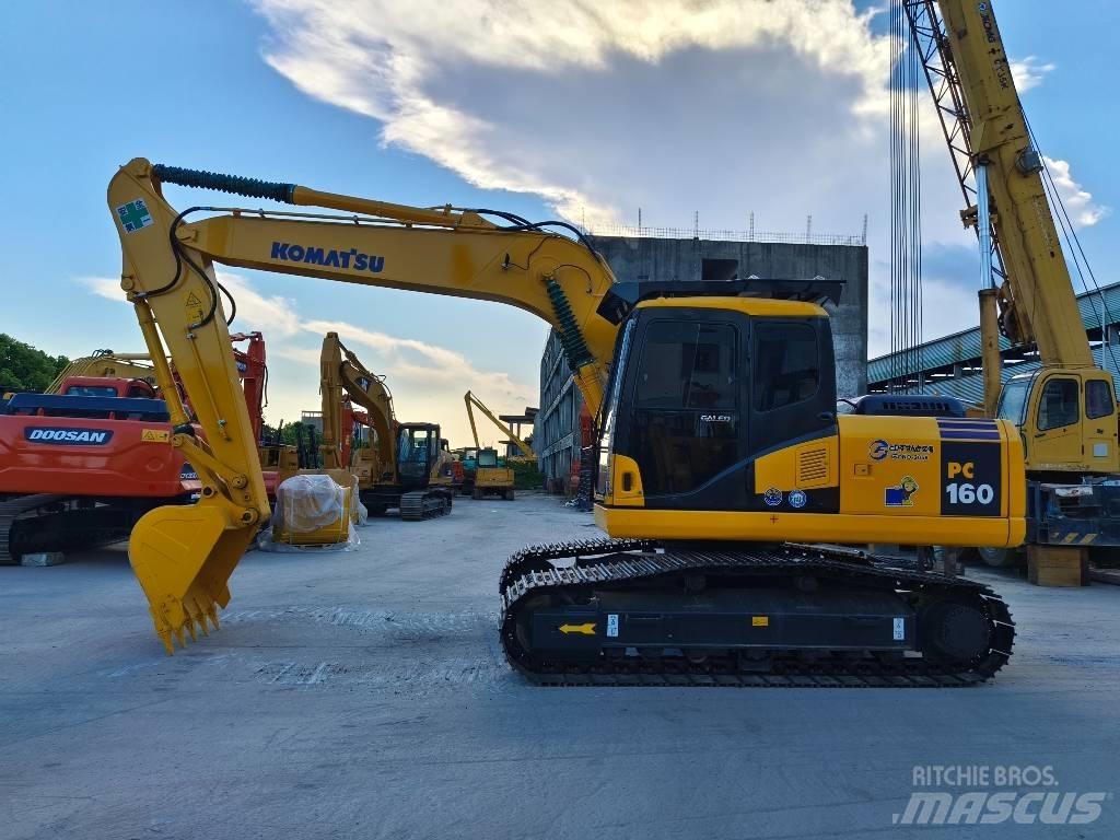 Komatsu PC 160-7 Pásová rýpadla