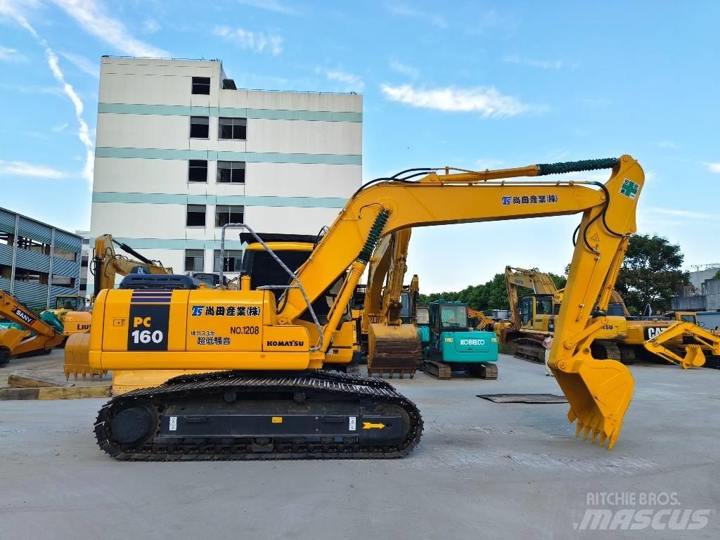Komatsu PC 160-7 Pásová rýpadla