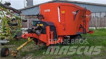 Kuhn Profile 1470 Krmítka, krmné žlaby