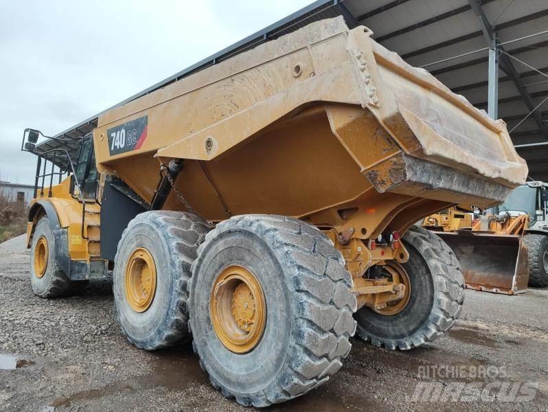 CAT 740GC Kloubové dempry