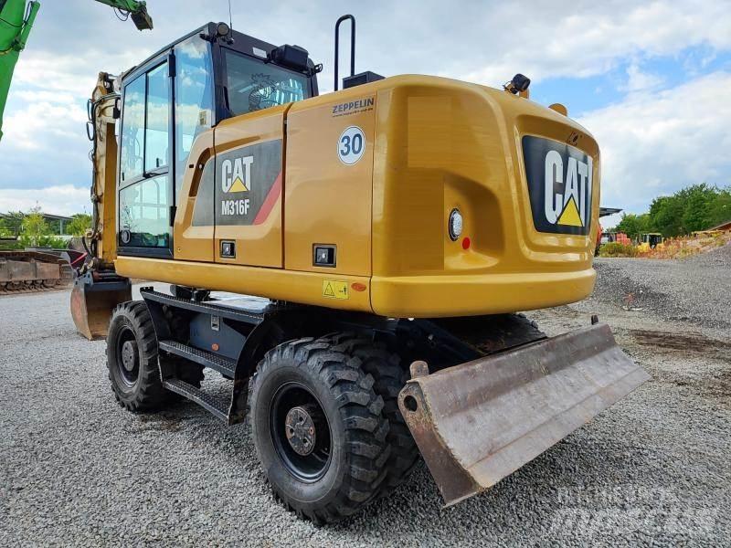 CAT M316F Kolová rýpadla