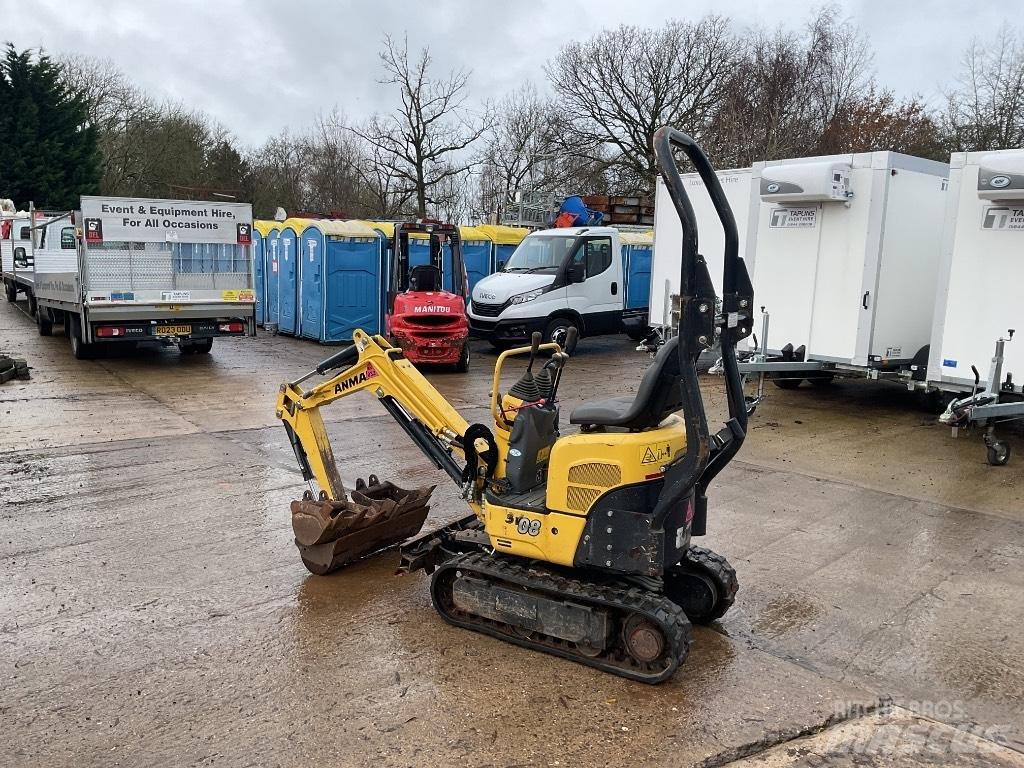 Yanmar SV08 Mini rýpadla < 7t