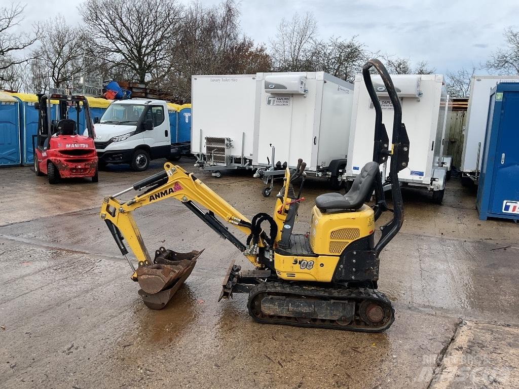 Yanmar SV08 Mini rýpadla < 7t