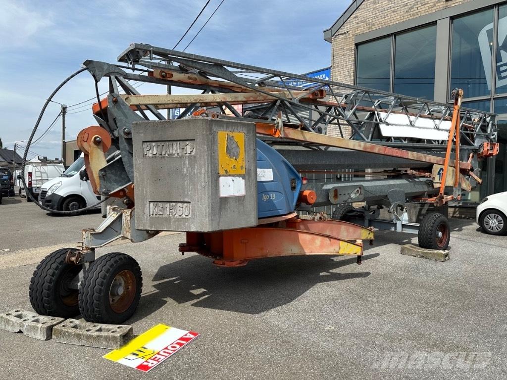 Potain Igo 13 Rychlostavitelné jeřáby