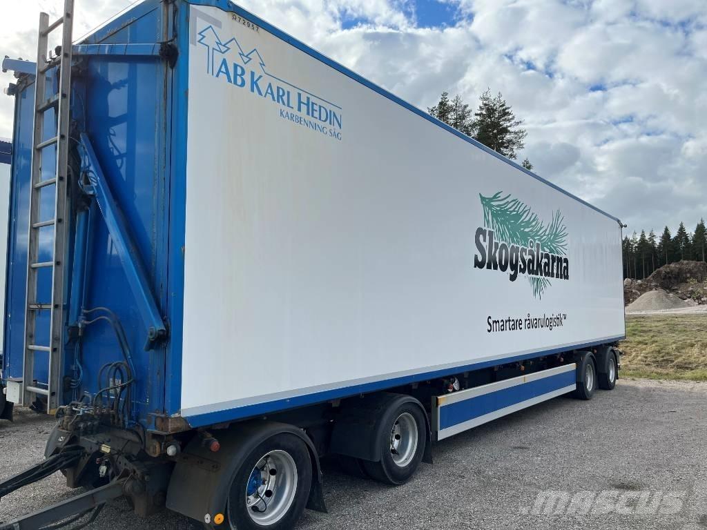  Eksjö  40ton Přívěsy na dřevní štěpku