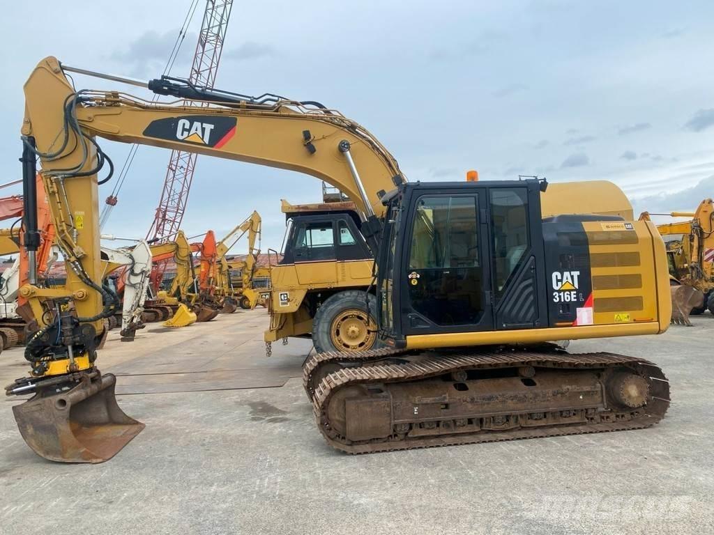 CAT 316 EL NVT Pásová rýpadla