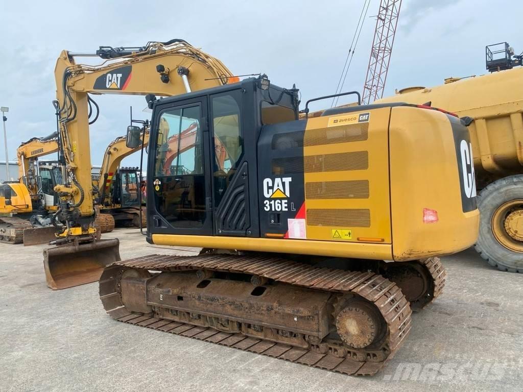 CAT 316 EL NVT Pásová rýpadla