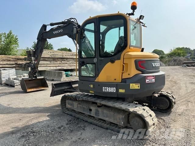 Volvo ECR 88 D Pásová rýpadla