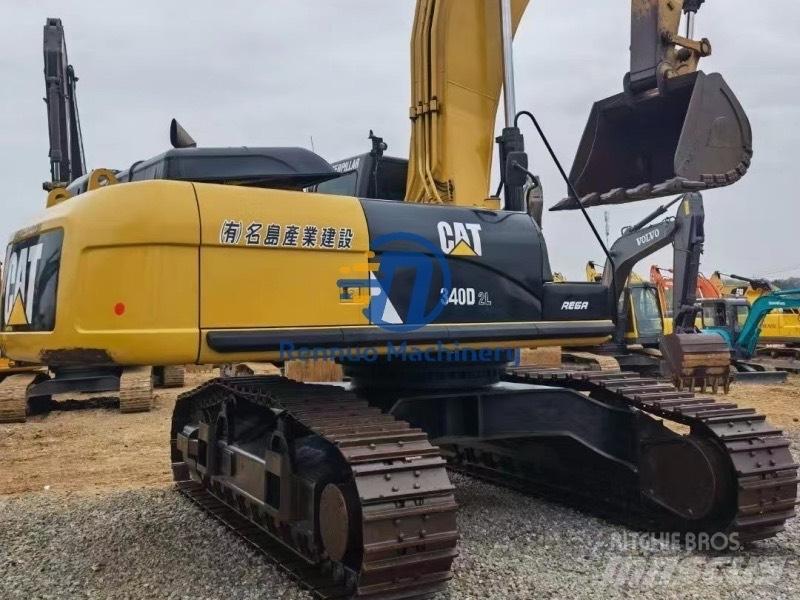 CAT 340D2L Pásová rýpadla