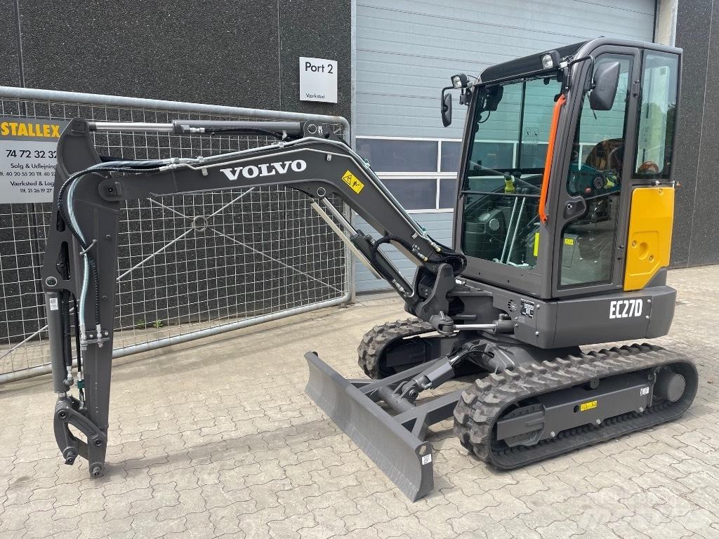 Volvo EC27D Mini rýpadla < 7t