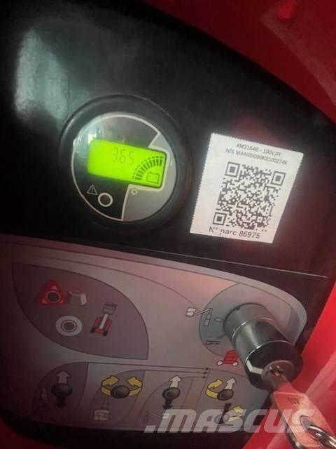 Manitou 100 VJR Vertikální sloupové výtahy