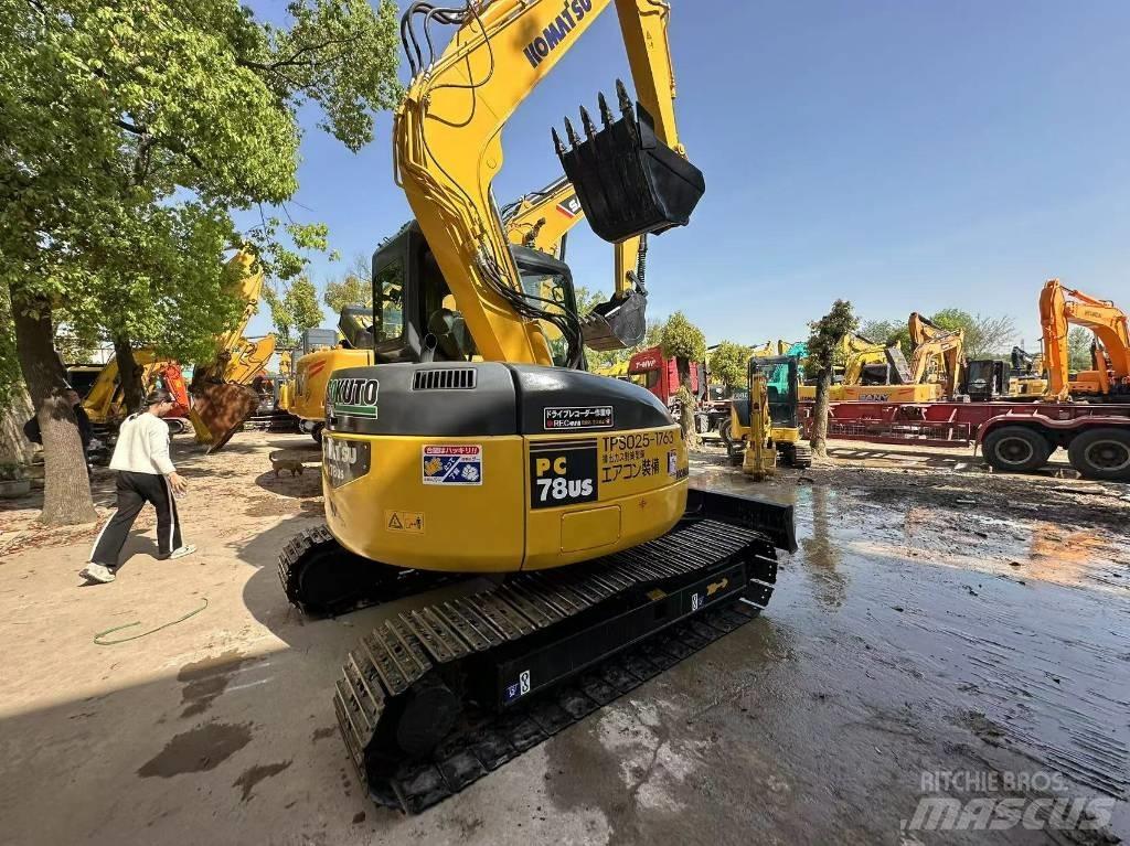 Komatsu PC 78 US Pásová rýpadla