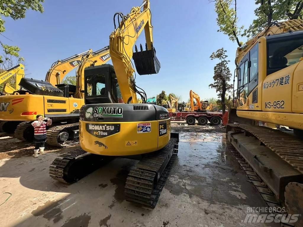 Komatsu PC 78 US Pásová rýpadla