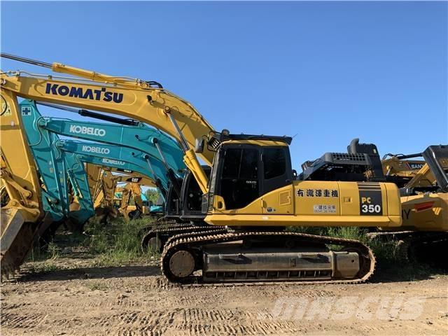 Komatsu PC350 Pásová rýpadla