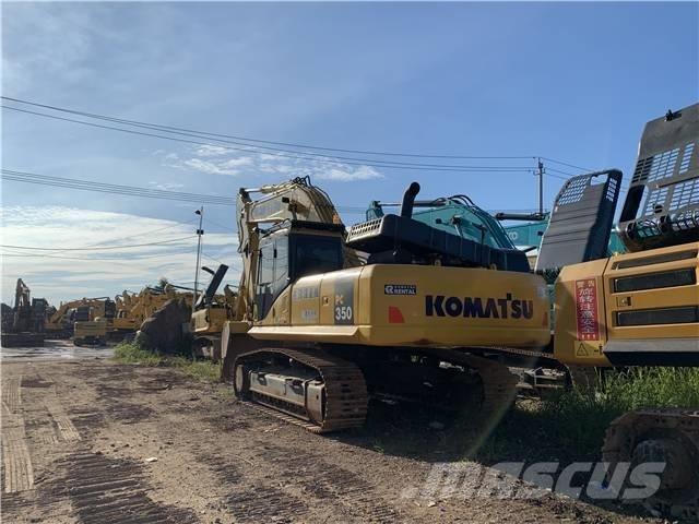 Komatsu PC350 Pásová rýpadla
