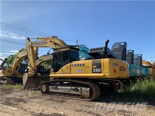 Komatsu PC350 Pásová rýpadla