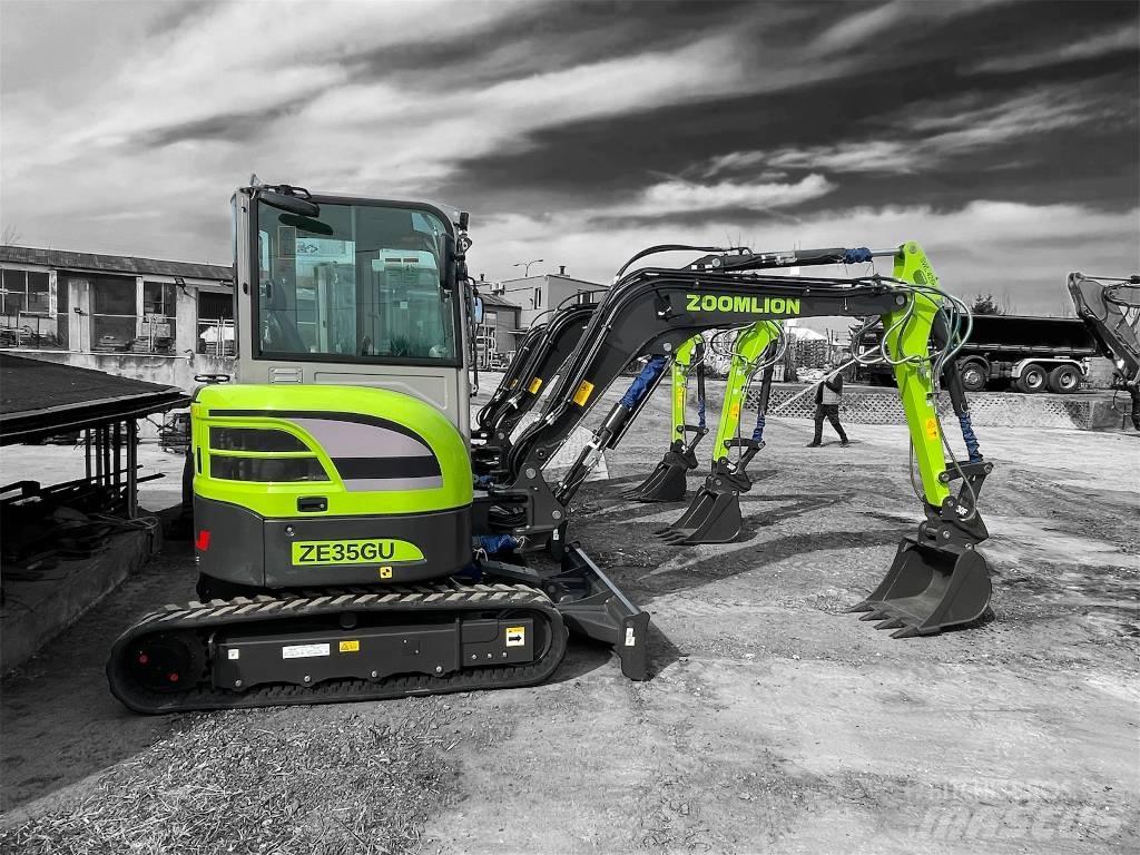 Zoomlion ZE35GU Mini rýpadla < 7t