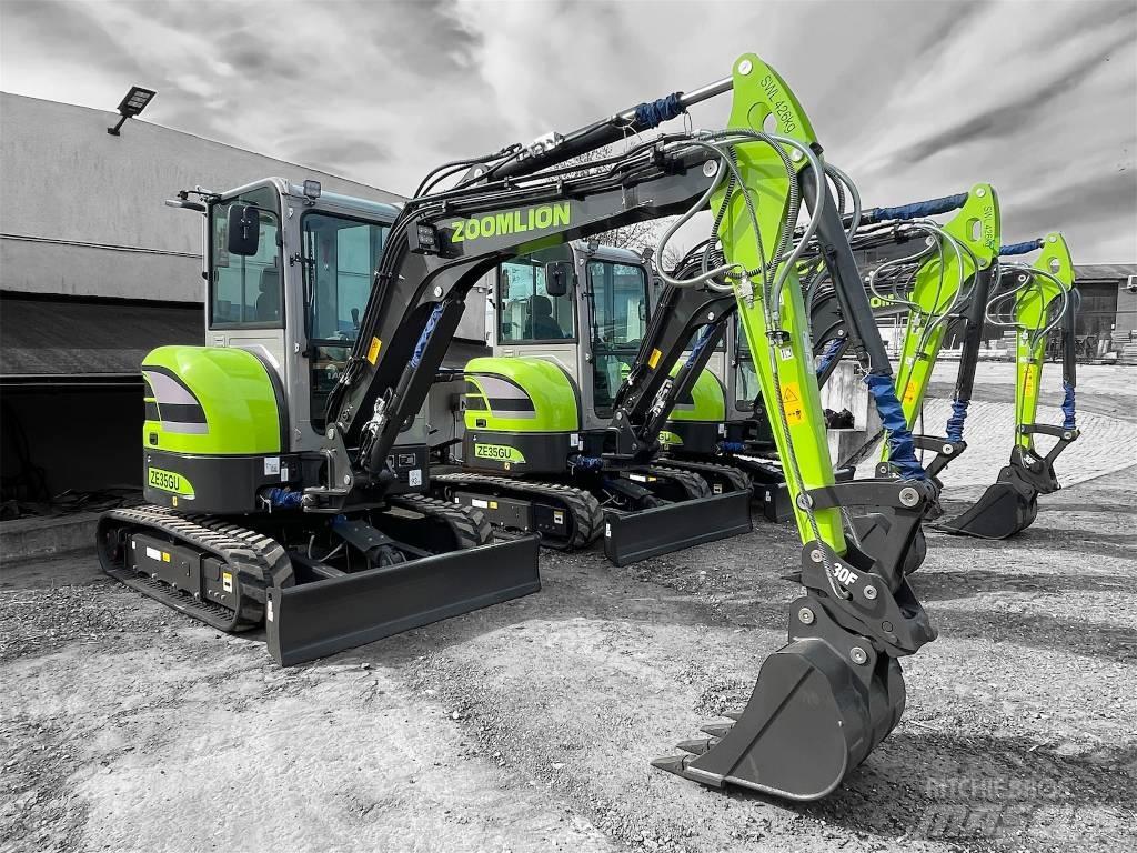 Zoomlion ZE35GU Mini rýpadla < 7t