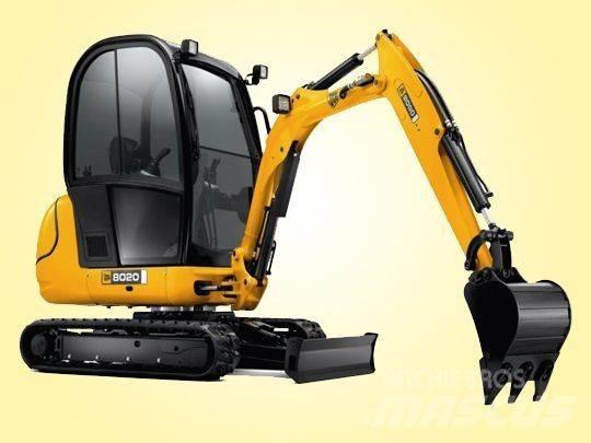JCB 8020 Mini rýpadla < 7t