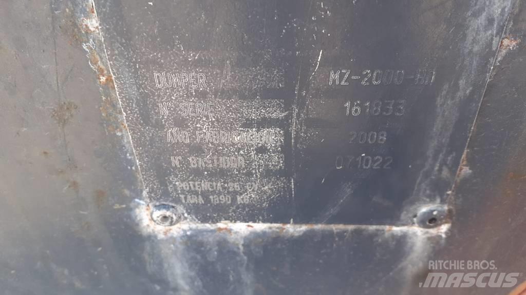 Mz Imer MZ-2000-HD Vyklápěcí dempry