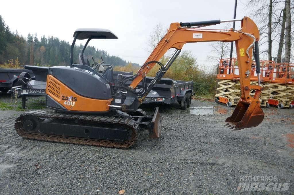 Hitachi ZX40U-3 Mini rýpadla < 7t