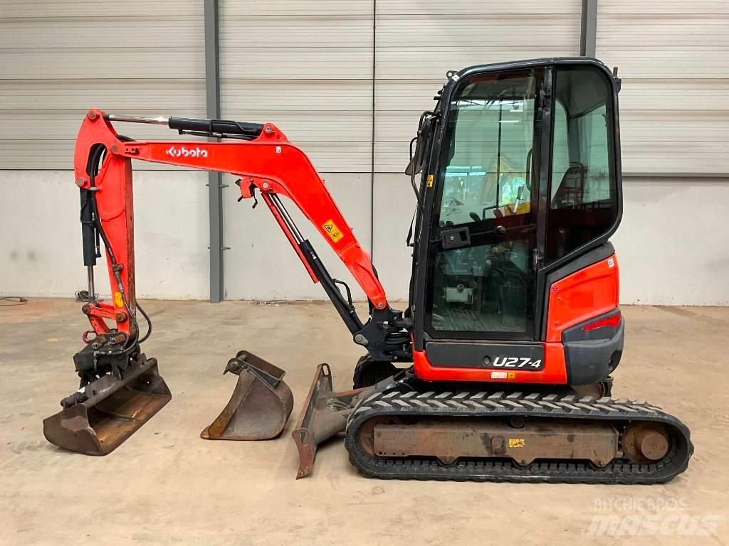 Kubota U 27-4 Mini rýpadla < 7t