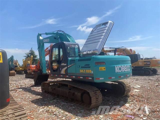 Kobelco SK 210 D Pásová rýpadla