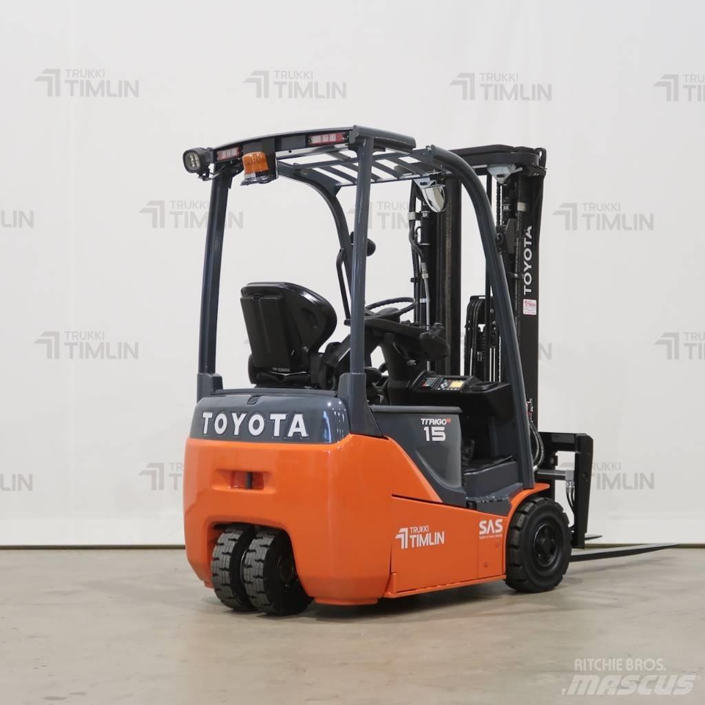 Toyota 8FBE15T Akumulátorové vozíky