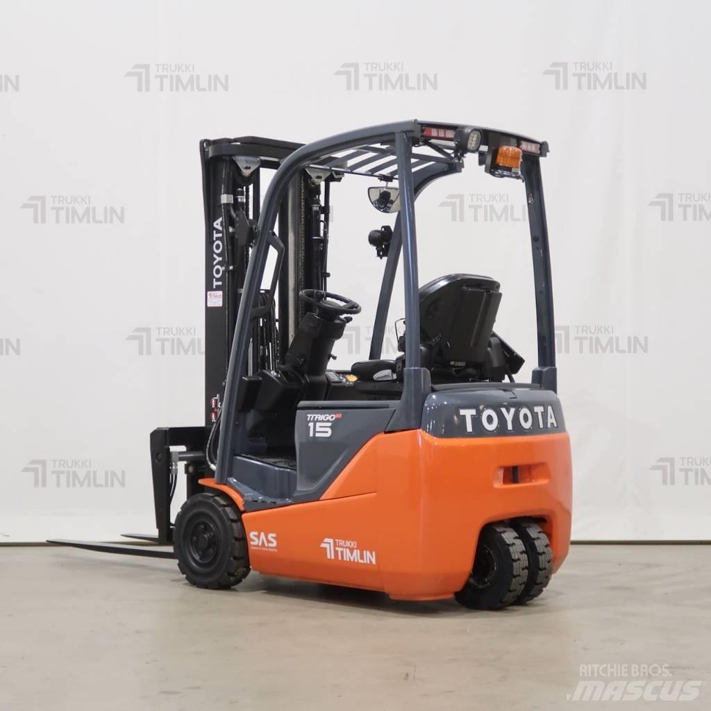Toyota 8FBE15T Akumulátorové vozíky
