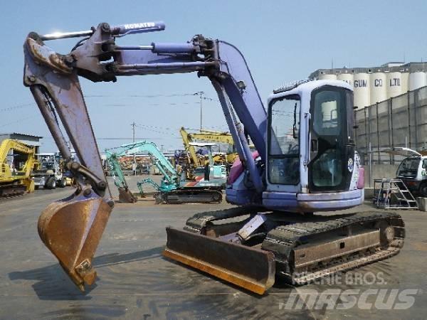 Komatsu PC75UU Pásová rýpadla