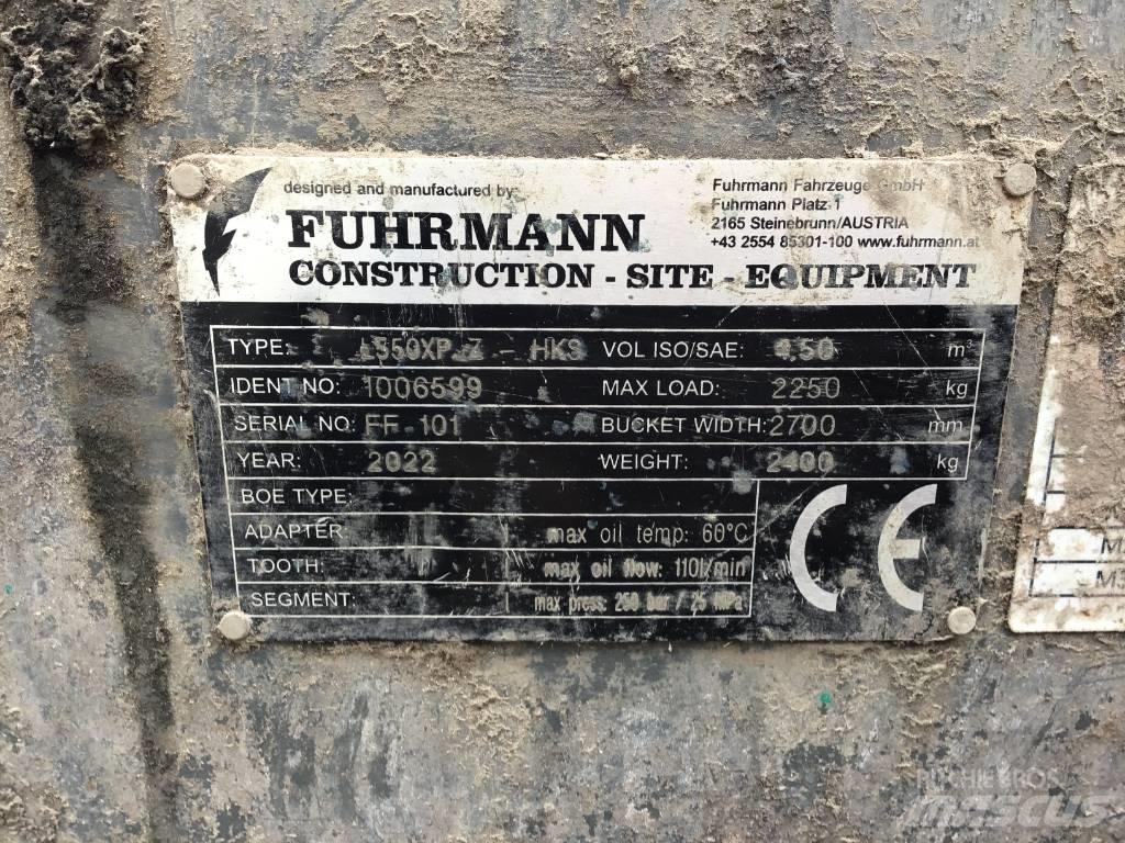 Fuhrmann L550 XP-Z Lopaty