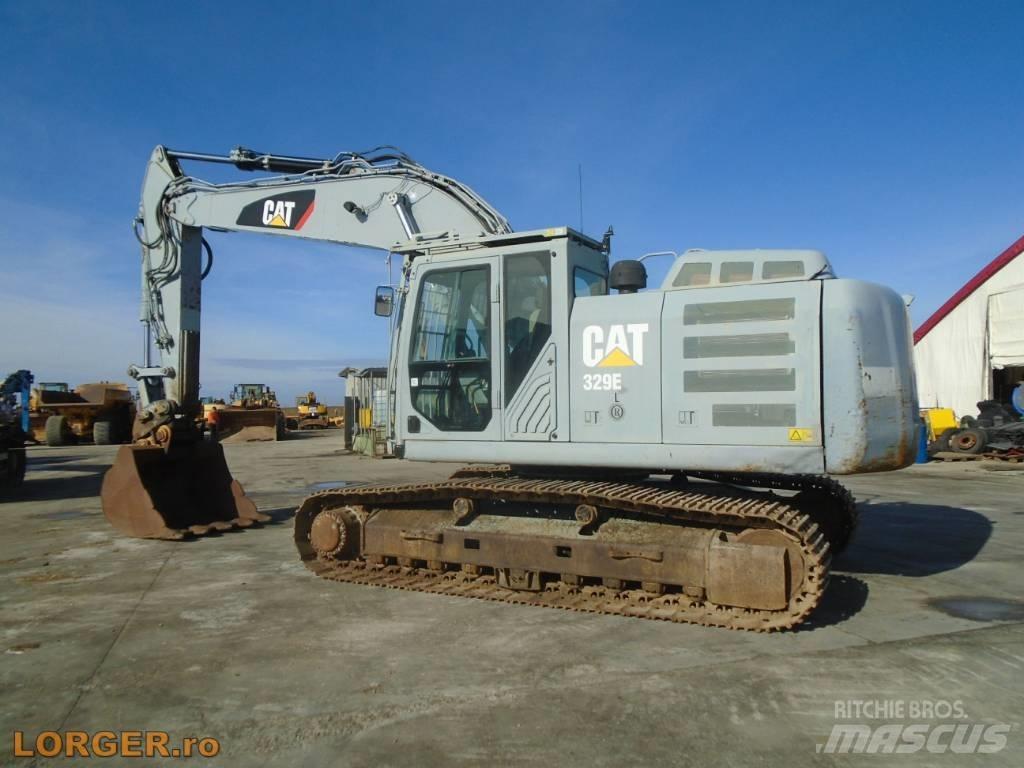 CAT 329 EL Pásová rýpadla