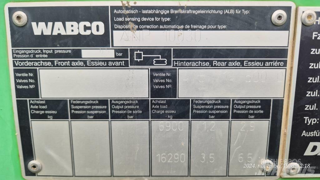 Dammann Anp 10030 Tažené postřikovače